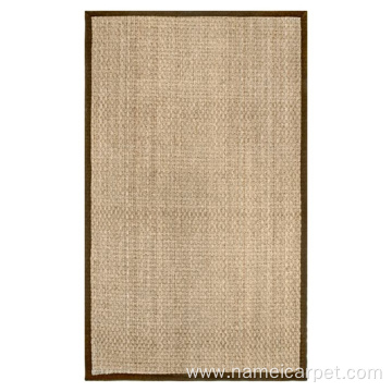 Natural seagrass fiber area rugs for living room